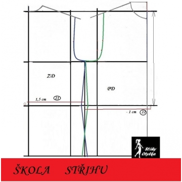 Škola střihu - HALENKA Karolínka