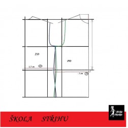 Škola střihu - MIKINA Štěpánka