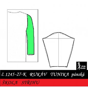 Škola střihu - RUKÁV tunika pánská