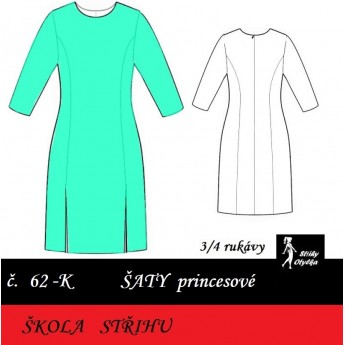 Škola střihu - ŠATY princesové, Edit