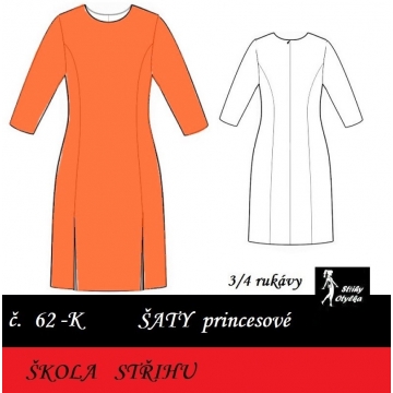 Škola střihu - ŠATY princesové, Edit