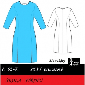 Škola střihu - ŠATY princesové, Edit