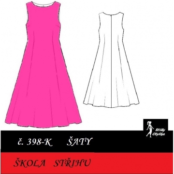 Škola střihu - ŠATY Mariana