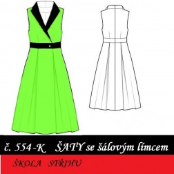 Škola střihu - ŠATY Hana 
