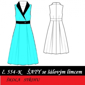 Škola střihu - ŠATY Hana 