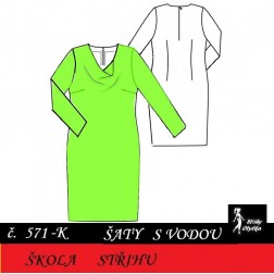 Škola střihu - ŠATY s vodou, Ivana