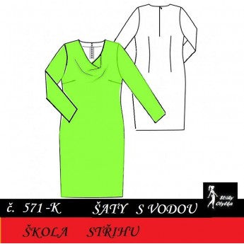 Škola střihu - ŠATY s vodou, Ivana