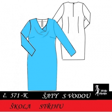 Škola střihu - ŠATY s vodou, Ivana