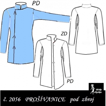 PÁNSKÁ prošívanice pod zbroj, Prokop
