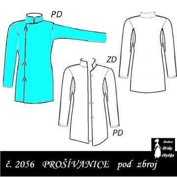 PÁNSKÁ prošívanice pod zbroj, Prokop