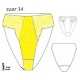 Spodní kalhotky vzor č. 34