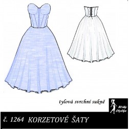 Šaty korzetové Katrina