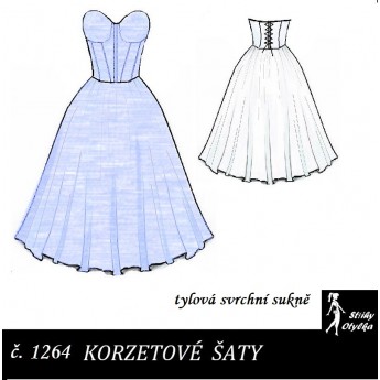 Šaty korzetové Katrina