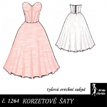 Šaty korzetové Katrina