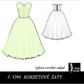 Šaty korzetové Katrina