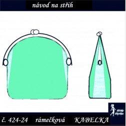 Kabelka č. 24, návod na tvorbu střihu