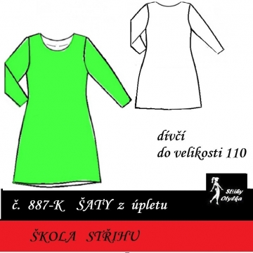 Škola střihu - ŠATY dětské, Irča