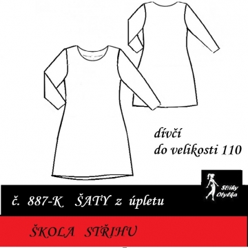 Škola střihu - ŠATY dětské, Irča