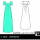 Empírové chemise Julie,  r. 1797 až 1810