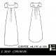 Empírové chemise Julie,  r. 1797 až 1810