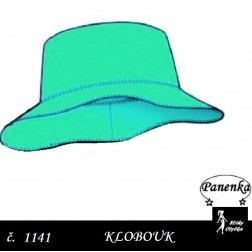 klobouk na panenku Ludva