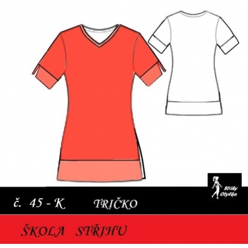 Škola střihu - TRIČKO Erika
