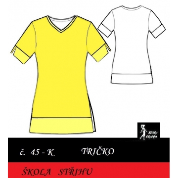 Škola střihu - TRIČKO Erika