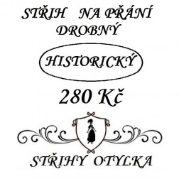 STŘIH NA PŘÁNÍ HISTORICKÝ drobný