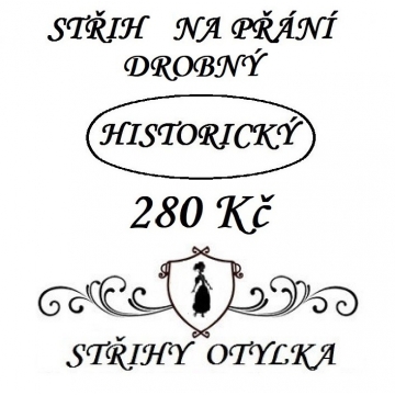 STŘIH NA PŘÁNÍ HISTORICKÝ drobný