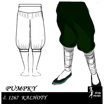 Kalhoty pumpky