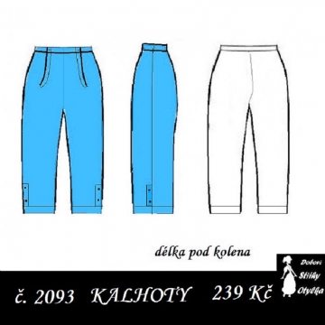 Krojové kalhoty Adam