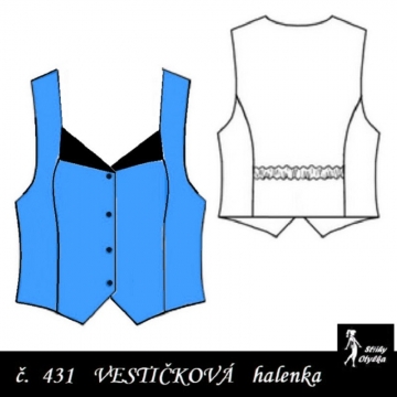 Vestička / halenka Lída