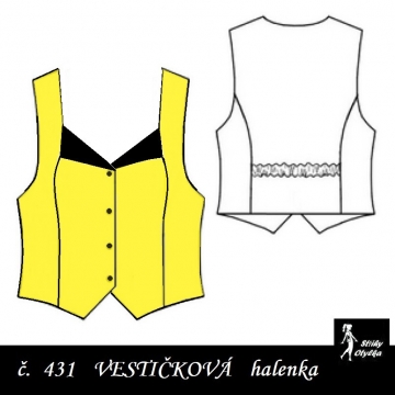 Vestička / halenka Lída