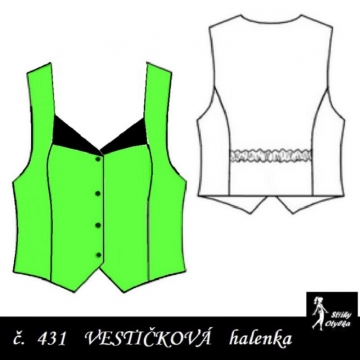Vestička / halenka Lída