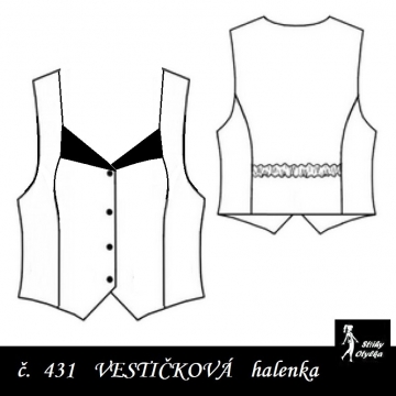 Vestička / halenka Lída
