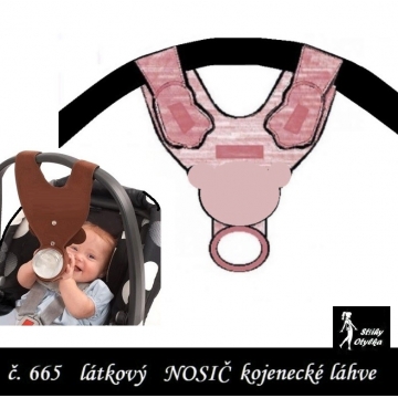 Nosič, držák na kojenecké láhve