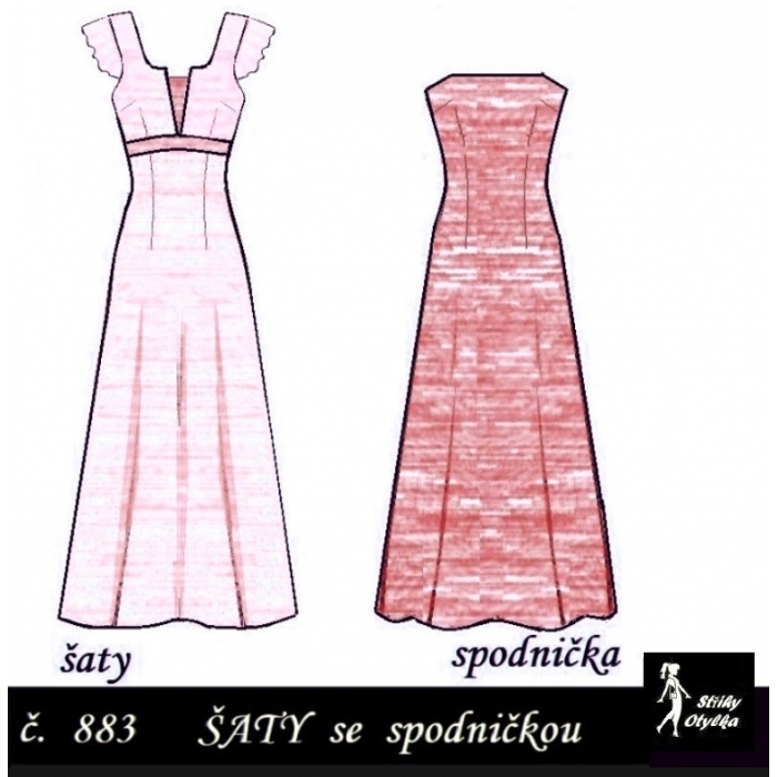 Plesové šaty se spodničkou Sissi Plesové šaty se spodničkou Sissi