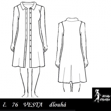 Vesta dlouhá, Krista