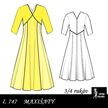 Maxišaty Magdaléna