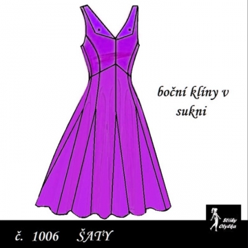 Šaty princesové, bez rukávů Žofie