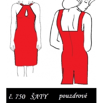 Šaty na ramínka Radmila