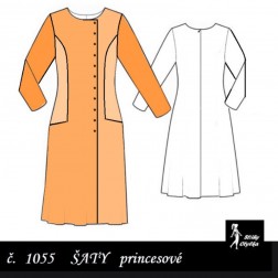 Šaty Zuzka, princesové