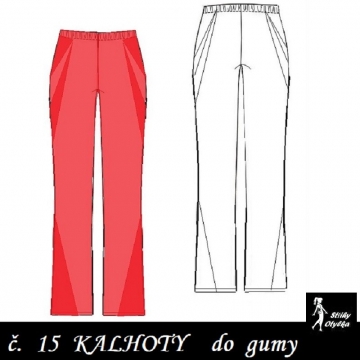 Kalhoty volné Katrin