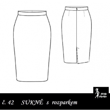 Sukně kostýmková, Alexandra