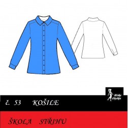 Škola střihu -  KOŠILE Jiřinka / Jiří