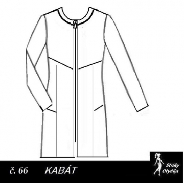 Členěný kabát Jířa