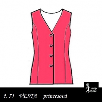 Princesová vesta Klára