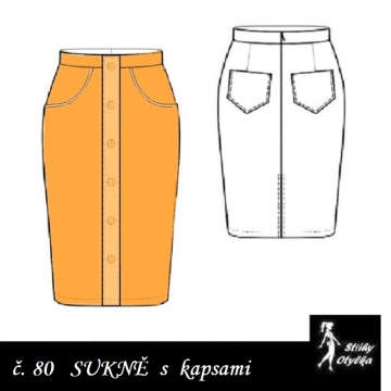 Sukně s kapsami Apolena