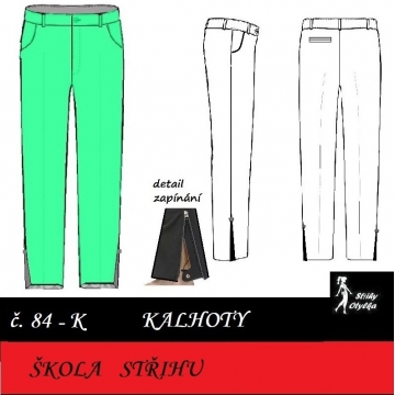 Škola střihu - KALHOTY Aleš