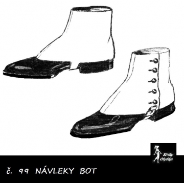 Návleky na boty Klárka